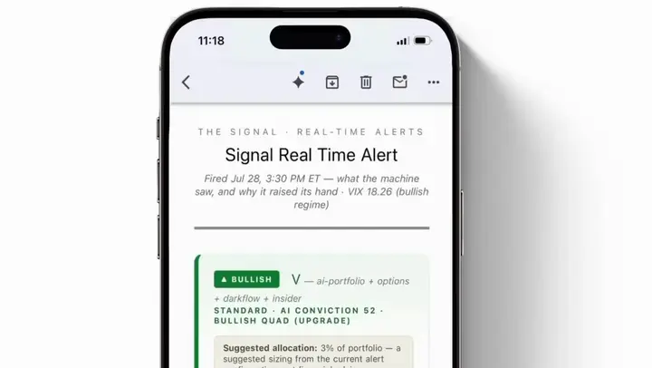 Signal and sizing demo