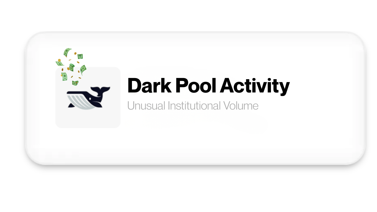 Dark Pool Activity